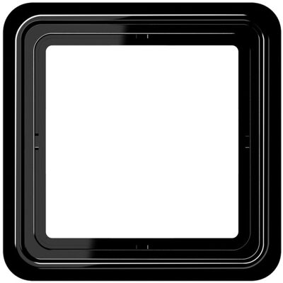 Jung Rahmen 1-fach schwarz CD581SW - Rahmenabdeckung Jung Rahmen 1-fach schwarz CD581SW - Rahmenabdeckung
