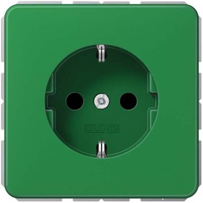 Jung SCHUKO-Steckdose 16A 250V bruchsicher CD 1520 BF GN (CD1520BFGN) Jung SCHUKO-Steckdose 16A 250V bruchsicher CD 1520 BF GN (CD1520BFGN)