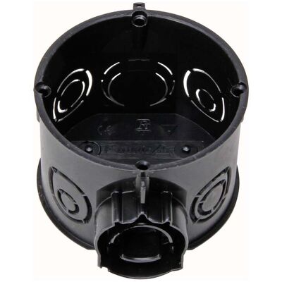 Kopp Schalter-Dose ISO 60mm, Durchmesser 45mm tief schwarz (340100000) Kopp Schalter-Dose ISO 60mm, Durchmesser 45mm tief schwarz (340100000)