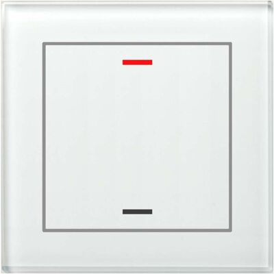 MDT technologies Glastaster II Light 1-fach RGBW, weiß, neutral BE-GTL10W.01) MDT technologies Glastaster II Light 1-fach RGBW, weiß, neutral BE-GTL10W.01)
