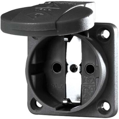 Mennekes - 11032 - 16A - 230V - Schuko-Steckdose Mennekes - 11032 - 16A - 230V - Schuko-Steckdose