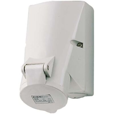 Mennekes 2983A - Wanddose 32A,4p,1h - IP44 Mennekes 2983A - Wanddose 32A,4p,1h - IP44