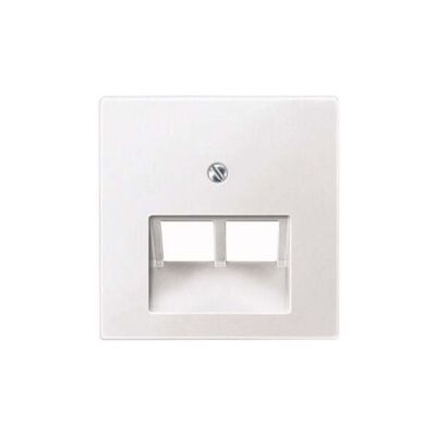 Merten 298019 - System M, zentrale Platte, Einsatz UAE, polarweiß - Elektrisches Schalter-System Merten 298019 - System M, zentrale Platte, Einsatz UAE, polarweiß - Elektrisches Schalter-System