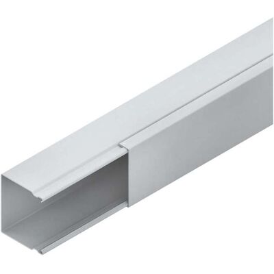 Niedax LFK Kabelkanal 2m - Stahl, Weiß, 26x30mm Niedax LFK Kabelkanal 2m - Stahl, Weiß, 26x30mm