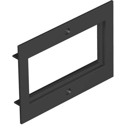 OBO Bettermann Modell 9011 - Abdeckplatte 2-f Modul für T4B OBO Bettermann Modell 9011 - Abdeckplatte 2-f Modul für T4B