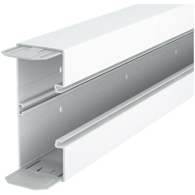 OBO Bettermann 6274700-1 Kabelkanal - Rechteckig PVC Weiß OBO Bettermann 6274700-1 Kabelkanal - Rechteckig PVC Weiß