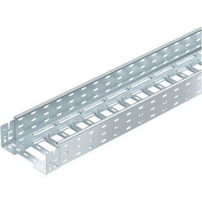 OBO Bettermann MKSM 820 FS Kabelrinne - Stahl, 3m, 85x200mm, Mit Schnellverbindung OBO Bettermann MKSM 820 FS Kabelrinne - Stahl, 3m, 85x200mm, Mit Schnellverbindung