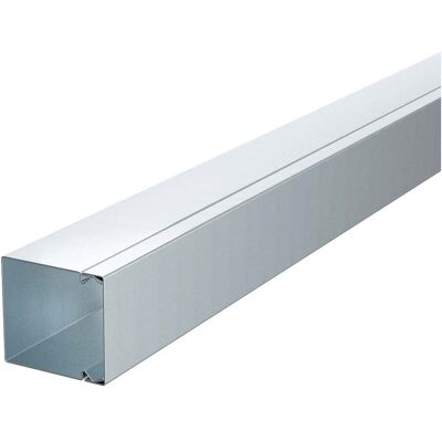 OBO Bettermann 6247091 Kabelkanal - 2000mm, 60x60mm, Stahl, Natur OBO Bettermann 6247091 Kabelkanal - 2000mm, 60x60mm, Stahl, Natur