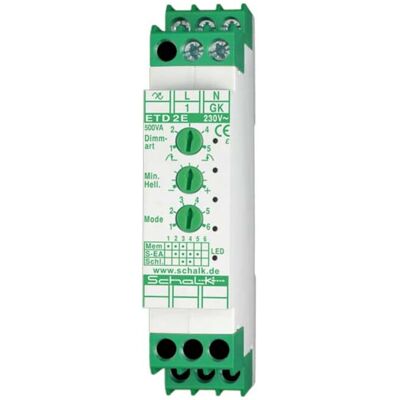 Schalk Universal-Tastdimmer REB 230V AC, 0-500VA ETD 2E (ETD2E9) Schalk Universal-Tastdimmer REB 230V AC, 0-500VA ETD 2E (ETD2E9)