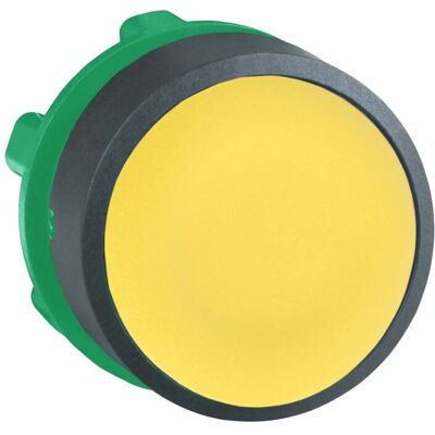 Schneider Electric Drucktaster ZB5AA5 flach gelb) Schneider Electric Drucktaster ZB5AA5 flach gelb)