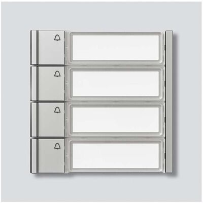 Siedle - Ruftaste TM 700-4-0 SM - Silber-metallic Siedle - Ruftaste TM 700-4-0 SM - Silber-metallic