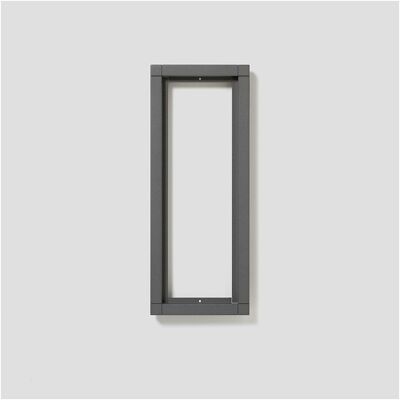 Siedle KR 611-3/1-0 DG Aluminium Rahmen Türsprechanlagen Zubehör Siedle KR 611-3/1-0 DG Aluminium Rahmen Türsprechanlagen Zubehör