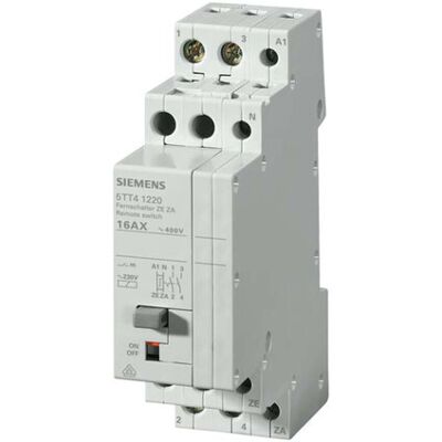 Siemens 5TT4122-0 Fernschalter - 2NO, 230VAC, 16A - Produkttyp Siemens 5TT4122-0 Fernschalter - 2NO, 230VAC, 16A - Produkttyp