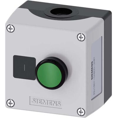 Siemens Steuerungsstation - Grüner Knopf, IP66/IP67/IP69 - Steuerungsstation Siemens Steuerungsstation - Grüner Knopf, IP66/IP67/IP69 - Steuerungsstation