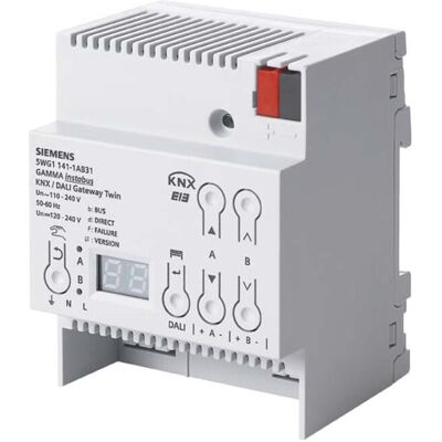 Siemens Siemens 5WG1141-1AB31 KNX/Dali-Gateway 2x64 Dali EVG - Gateway Siemens Siemens 5WG1141-1AB31 KNX/Dali-Gateway 2x64 Dali EVG - Gateway