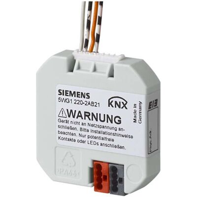 Siemens 5WG1220-2AB21 KNX System Schnittstelle - 2 Ein-/Ausgänge - IP20 Siemens 5WG1220-2AB21 KNX System Schnittstelle - 2 Ein-/Ausgänge - IP20