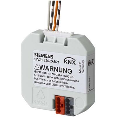Siemens 5WG1220-2AB21 KNX System Schnittstelle - 2 Ein-/Ausgänge - IP20 Siemens 5WG1220-2AB21 KNX System Schnittstelle - 2 Ein-/Ausgänge - IP20