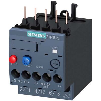 Siemens Motor Überlastrelais - 3RU21161FB0 - Einstellbar 3,5-5A Siemens Motor Überlastrelais - 3RU21161FB0 - Einstellbar 3,5-5A