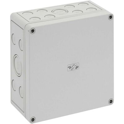 Spelsberg IP66 Gehäuse - 182x180x90mm - Grau Spelsberg IP66 Gehäuse - 182x180x90mm - Grau