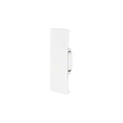 Hager Endstück - BRS651706 - Stahl 68x170mm, Weiß - Abschlusskappe für Wandkanal Hager Endstück - BRS651706 - Stahl 68x170mm, Weiß - Abschlusskappe für Wandkanal