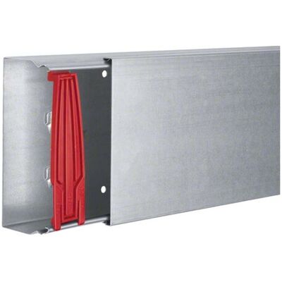 Tehalit Stahl-Kabelkanal - 2m, 60x150mm, Verzinkt - Elektro-Installationskanal Tehalit Stahl-Kabelkanal - 2m, 60x150mm, Verzinkt - Elektro-Installationskanal
