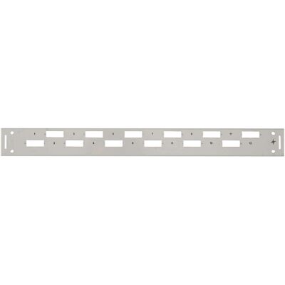 Telegärtner TN-FP12LCD-B 19" Frontplatte 1HU für 12 LCDs - Server Zubehör Telegärtner TN-FP12LCD-B 19" Frontplatte 1HU für 12 LCDs - Server Zubehör