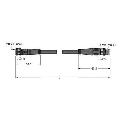turck Aktuator- u. Sensorleitung PKG4M-2-PSG4M/TXL PUR 2m schwarz (6625673) turck Aktuator- u. Sensorleitung PKG4M-2-PSG4M/TXL PUR 2m schwarz (6625673)