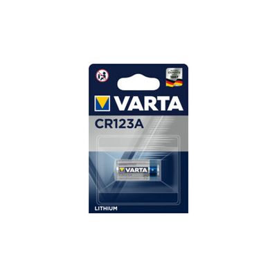 Varta Batterie Prof.Lithium 3 V CR123A 1480 mAh CR17345 6205 1 St./Bl. (06205 301 401) Varta Batterie Prof.Lithium 3 V CR123A 1480 mAh CR17345 6205 1 St./Bl. (06205 301 401)