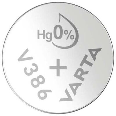 Cons.Varta Uhren-Batterie 1,55V/115mAh/Silber V 386 Stk.1 (00386101111) Cons.Varta Uhren-Batterie 1,55V/115mAh/Silber V 386 Stk.1 (00386101111)