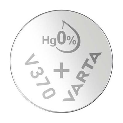 Cons.Varta Uhren-Batterie 1,55V/30mAh/Silber V 370 Stk.1 (00370101111) Cons.Varta Uhren-Batterie 1,55V/30mAh/Silber V 370 Stk.1 (00370101111)