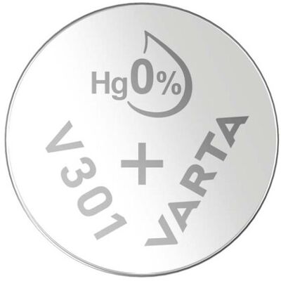 Cons.Varta Uhren-Batterie 1,55V/82mAh/Silber V 301 Stk.1 (00301101111) Cons.Varta Uhren-Batterie 1,55V/82mAh/Silber V 301 Stk.1 (00301101111)