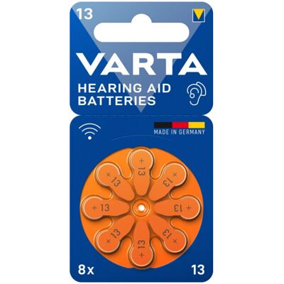 Varta 13 Haushaltsbatterie - Zuverlässige Energie für Hörgeräte Varta 13 Haushaltsbatterie - Zuverlässige Energie für Hörgeräte