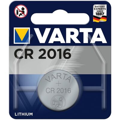 Varta Knopfzelle Professional Electronics 3 V 90 mAh CR2016 20,0x1,6mm (06016 101 401) Varta Knopfzelle Professional Electronics 3 V 90 mAh CR2016 20,0x1,6mm (06016 101 401)