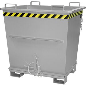 Bauer Südlohn Klappbodenbehälter BKB 1000, lackiert, Mausgrau (4417-20-0000-7005) Bauer Südlohn Klappbodenbehälter BKB 1000, lackiert, Mausgrau (4417-20-0000-7005)
