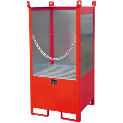 Bauer Fass-Stapelpalette FSP-1 G - Stapelbare Stahlfässchale Bauer Fass-Stapelpalette FSP-1 G - Stapelbare Stahlfässchale