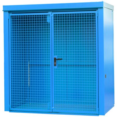 Bauer Südlohn Gasflaschen-Container GFC-B M1, lackiert, Lichtblau (4477-31-0000-5012) Bauer Südlohn Gasflaschen-Container GFC-B M1, lackiert, Lichtblau (4477-31-0000-5012)