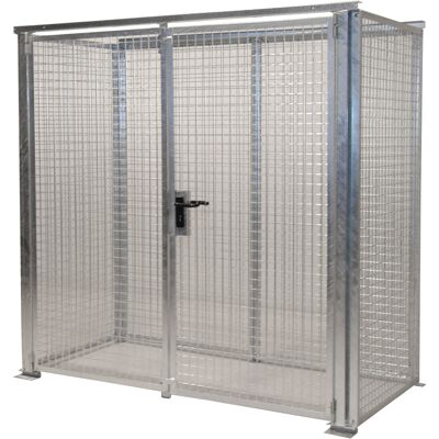 Eurokraft pro Gasflaschenbehälter - Doppeltür, 2100x1085 mm Eurokraft pro Gasflaschenbehälter - Doppeltür, 2100x1085 mm