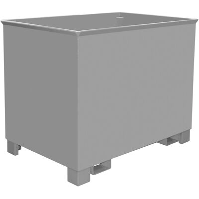 Eurokraft Pro Lagerbehälter - 840x1240x975mm - Stahl, Hellblau, Grau Eurokraft Pro Lagerbehälter - 840x1240x975mm - Stahl, Hellblau, Grau