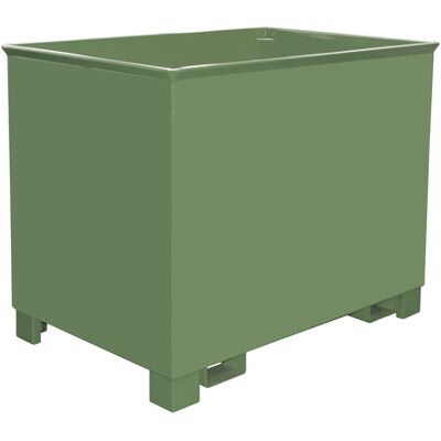 Eurokraft pro Lagerbehälter - Stahl, Resedagrün, 840x1240x975mm Eurokraft pro Lagerbehälter - Stahl, Resedagrün, 840x1240x975mm