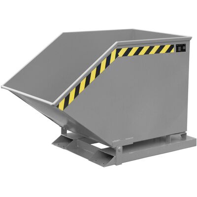 Eurokraft pro Neigungstank 0,4m³ Klappbar, Stahl, Schwarz-Grau - Abfallbehälter Eurokraft pro Neigungstank 0,4m³ Klappbar, Stahl, Schwarz-Grau - Abfallbehälter