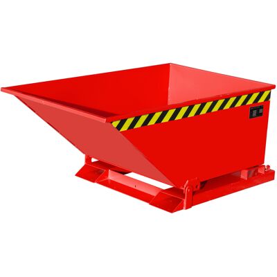 EUROKRAFT - Billenőtartály - 0.4 m³ - Rot RAL 3000 - tilt-bin EUROKRAFT - Billenőtartály - 0.4 m³ - Rot RAL 3000 - tilt-bin
