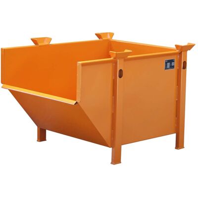 Bauer Südlohn BBM 500 Materialbehälter, lackiert, Gelborange aus Stahl für Materialien bis 500 l, 4511-30-0000-1 (4511-30-0000-2000) Bauer Südlohn BBM 500 Materialbehälter, lackiert, Gelborange aus Stahl für Materialien bis 500 l, 4511-30-0000-1 (4511-30-0000-2000)