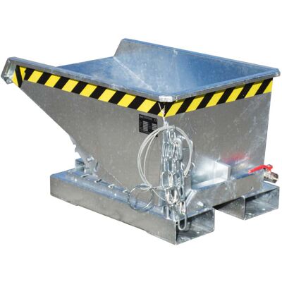 Eurokraft pro Mini Kippbehälter - 0,15 m³, verzinkt Eurokraft pro Mini Kippbehälter - 0,15 m³, verzinkt