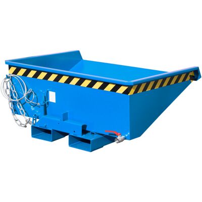Eurokraft pro Mini Stahl-Behälter - 0,275 m³, Blau Eurokraft pro Mini Stahl-Behälter - 0,275 m³, Blau