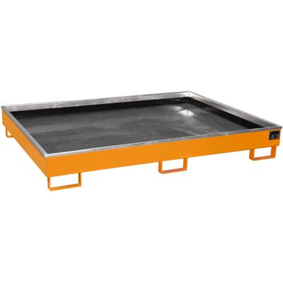 Bauer Südlohn Regalwanne mit PE-Einsatz RW 1800 PE, lackiert, Gelborange (4518-52-0000-2000) Bauer Südlohn Regalwanne mit PE-Einsatz RW 1800 PE, lackiert, Gelborange (4518-52-0000-2000)