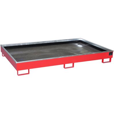 Bauer Regalwanne RW 2200-2 PE - Stahl Feuerrot - Lagerwanne Bauer Regalwanne RW 2200-2 PE - Stahl Feuerrot - Lagerwanne