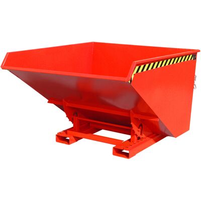Eurokraft pro Behälter für Späne - 1,7 m³, Rot Eurokraft pro Behälter für Späne - 1,7 m³, Rot