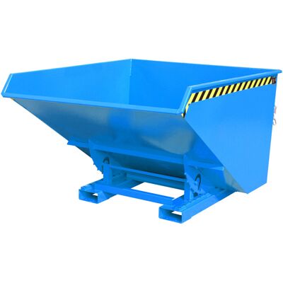 Eurokraft pro Stahlspänebehälter - 1,7m³ - Blau Eurokraft pro Stahlspänebehälter - 1,7m³ - Blau