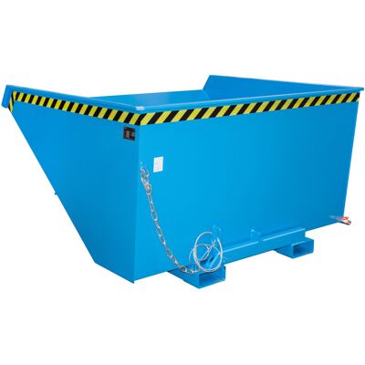 Eurokraft pro Stahlspänebehälter - 2,1m³ - Blau Eurokraft pro Stahlspänebehälter - 2,1m³ - Blau