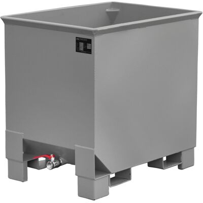 EUROKRAFT - Pro CS - Mausgrau - 0.3m3 - Spänebehälter EUROKRAFT - Pro CS - Mausgrau - 0.3m3 - Spänebehälter